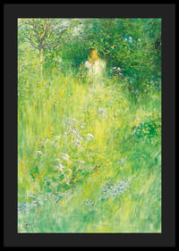 A Fairy (Kersti In The Meadow) By Carl Larsson-6