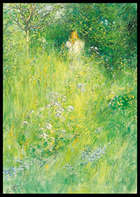 A Fairy (Kersti In The Meadow) By Carl Larsson-8