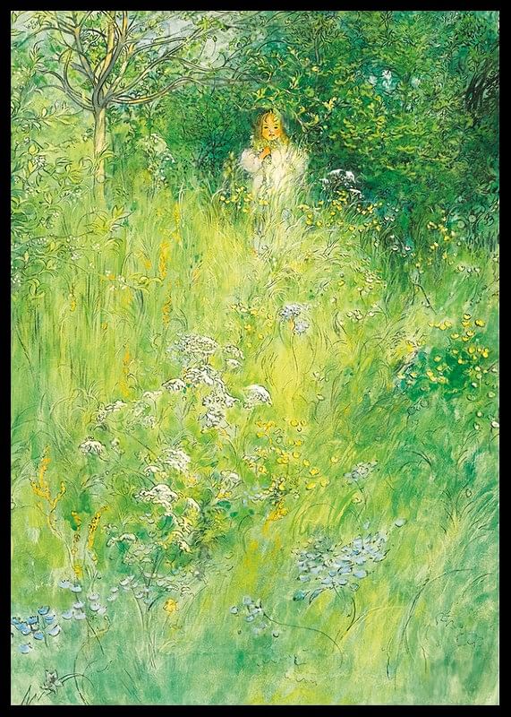 Uma fada (Kersti no prado), de Carl Larsson-12