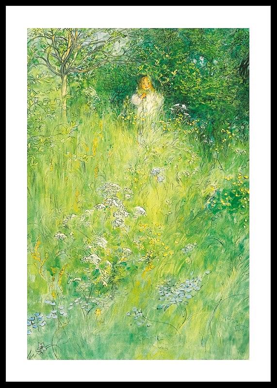 Uma fada (Kersti no prado), de Carl Larsson-12