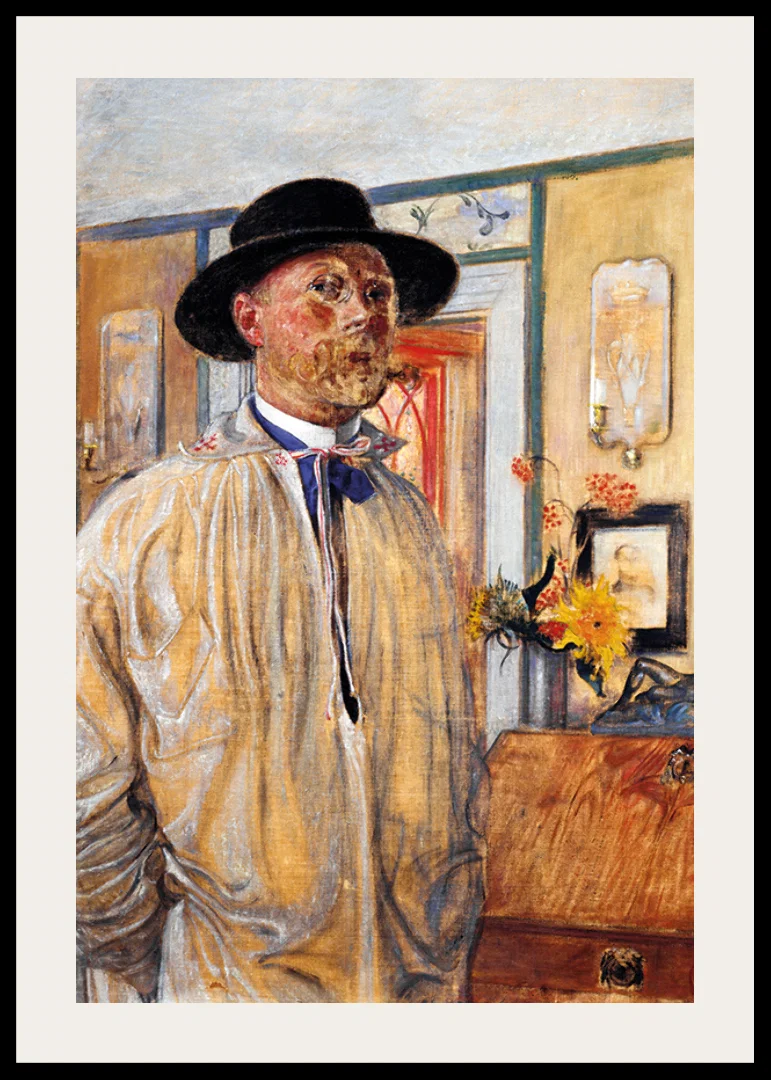 Self-Portrait By Carl Larsson-12
