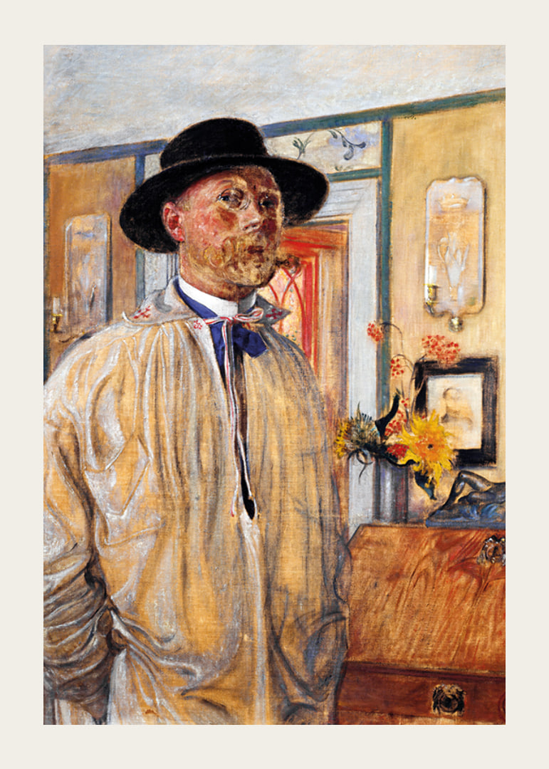 Self-Portrait By Carl Larsson-12