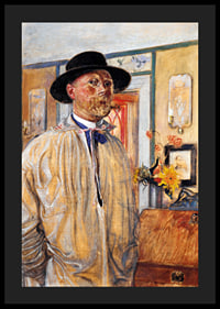 Self-Portrait By Carl Larsson-6