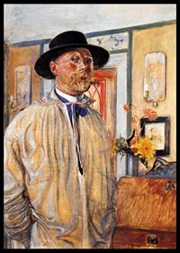 Self-Portrait By Carl Larsson-8