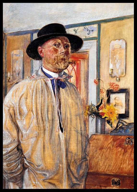Self-Portrait By Carl Larsson-12