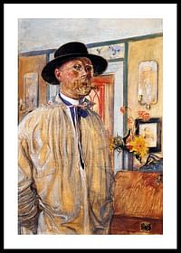 Self-Portrait By Carl Larsson-0