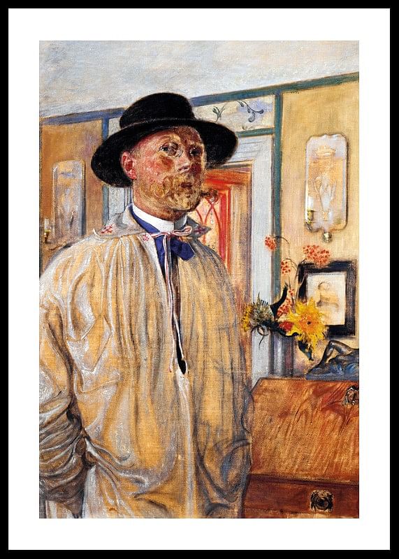 Self-Portrait By Carl Larsson-12