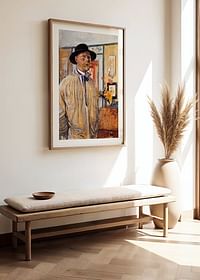 Self-Portrait By Carl Larsson-4