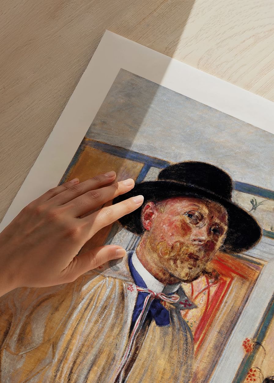 Self-Portrait By Carl Larsson-12