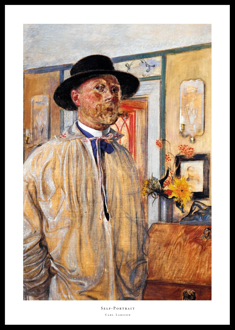 Self-Portrait By Carl Larsson-12
