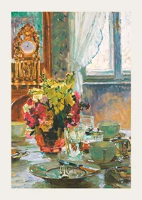 The Breakfast Table By Carl Moll-5