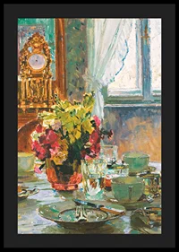 The Breakfast Table By Carl Moll-6