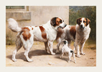 Drei Hunde By Carl Reichert-5