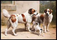 Drei Hunde By Carl Reichert-8