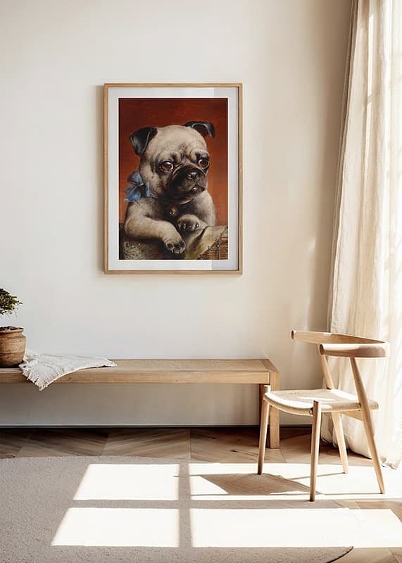Young Pug By Carl Reichert-12
