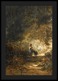 In the Forest By Carl Spitzweg-6