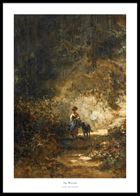 In the Forest By Carl Spitzweg-0