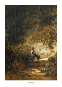 Im Walde By Carl Spitzweg-1