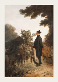 L'amant des roses de Carl Spitzweg-5
