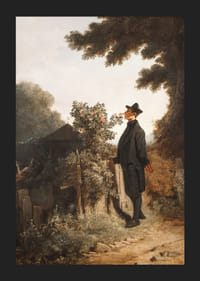 L'amant des roses de Carl Spitzweg-7