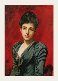 Portrét grófky Lily De Roussy De Sales Carolus Duran-5