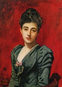 Portret van de gravin Lily De Roussy De Sales door Carolus Duran-3