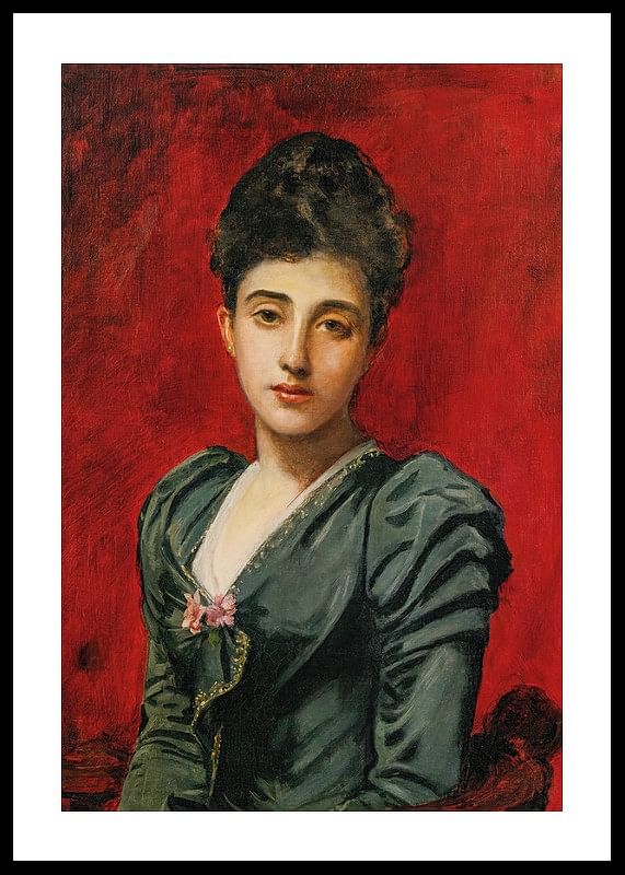 Portret van de gravin Lily De Roussy De Sales door Carolus Duran-12