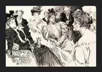 Tea Room By Charles Dana Gibson-7