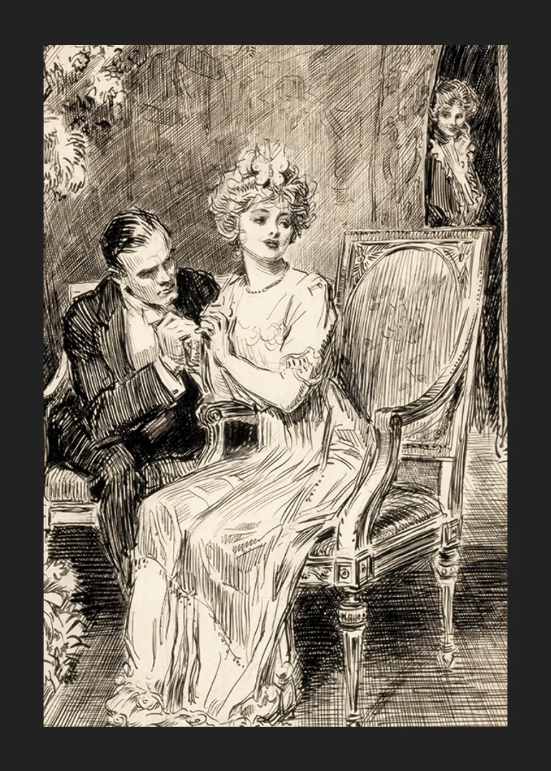 The Proposal By Charles Dana Gibson-12