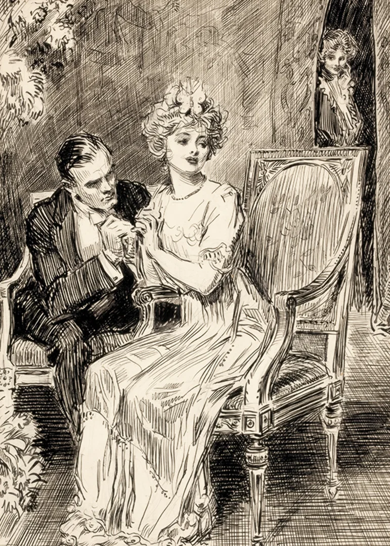 The Proposal By Charles Dana Gibson-12