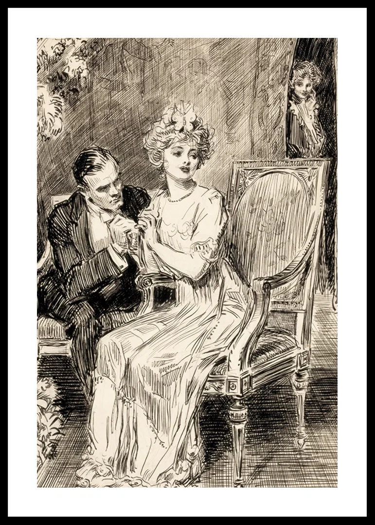 The Proposal By Charles Dana Gibson-12