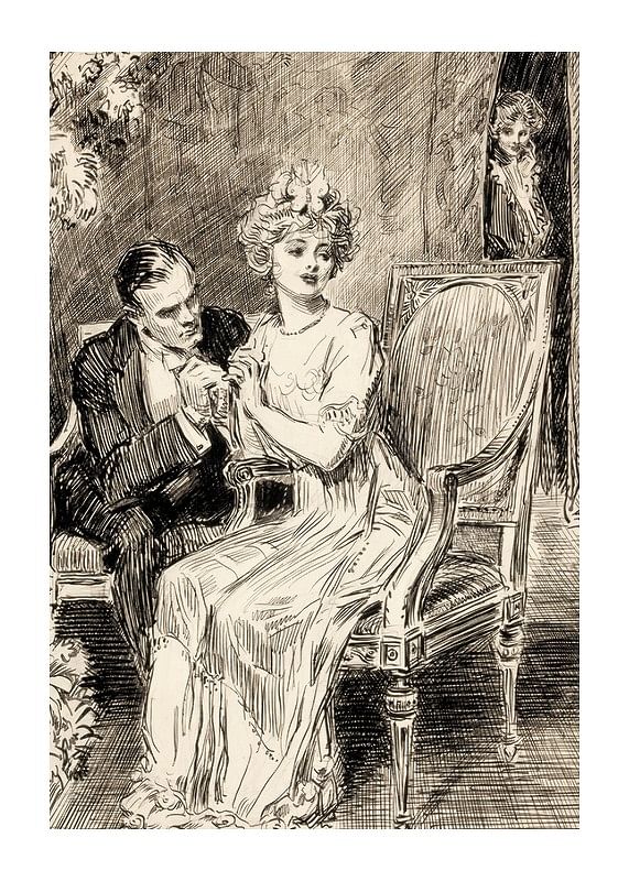 Plagát The Proposal By Charles Dana Gibson