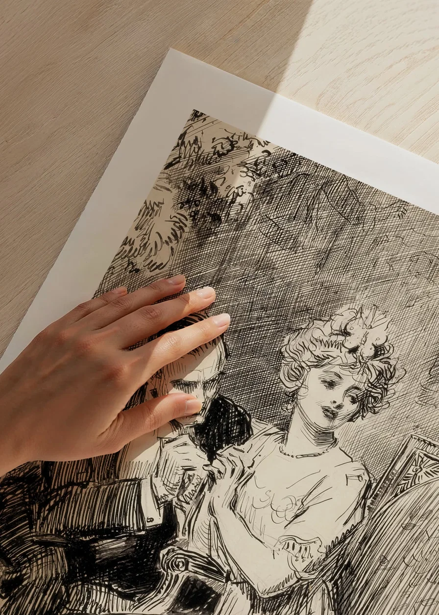The Proposal By Charles Dana Gibson-12