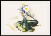 Charles Demuth agurkai ir ramunėlių kolba-4