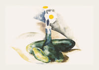 Charles Demuth agurkai ir ramunėlių kolba-5