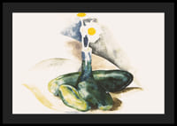 Charles Demuth agurkai ir ramunėlių kolba-6