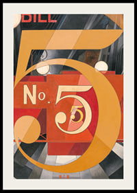 I Saw The Figure 5 In Gold By Charles Demuth-4