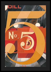 I Saw The Figure 5 In Gold By Charles Demuth-6