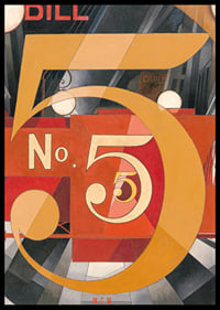 I Saw The Figure 5 In Gold By Charles Demuth-8