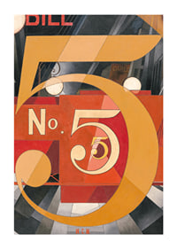 I Saw The Figure 5 In Gold By Charles Demuth-3