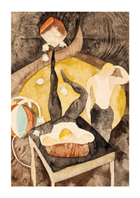 Im Vaudeville: Zwei Akrobaten-Jongleure von Charles Demuth-3