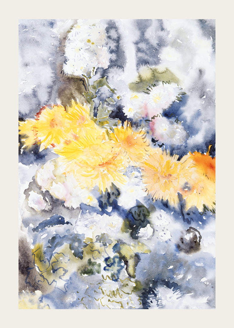 Yellow And Blue By Charles Demuth-12