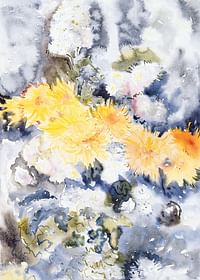 Jaune et bleu par Charles Demuth-3