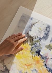 Jaune et bleu par Charles Demuth-5
