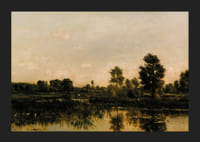 The Marsh By Charles Francois Daubigny-7