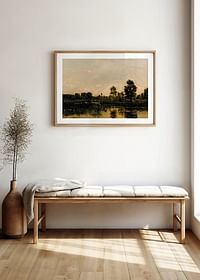 Mlaștina de Charles Francois Daubigny-4