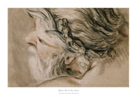 Head Of A Sea God By Charles Joseph Natoire-1