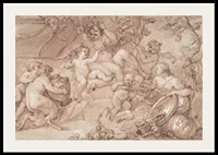 The Harvest Of Silenus By Charles Joseph Natoire-4