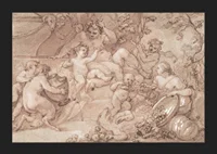 The Harvest Of Silenus By Charles Joseph Natoire-7