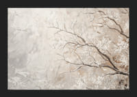 Plakatas, darnioje kompozicijoje išryškinantis apšalusias šakas-5